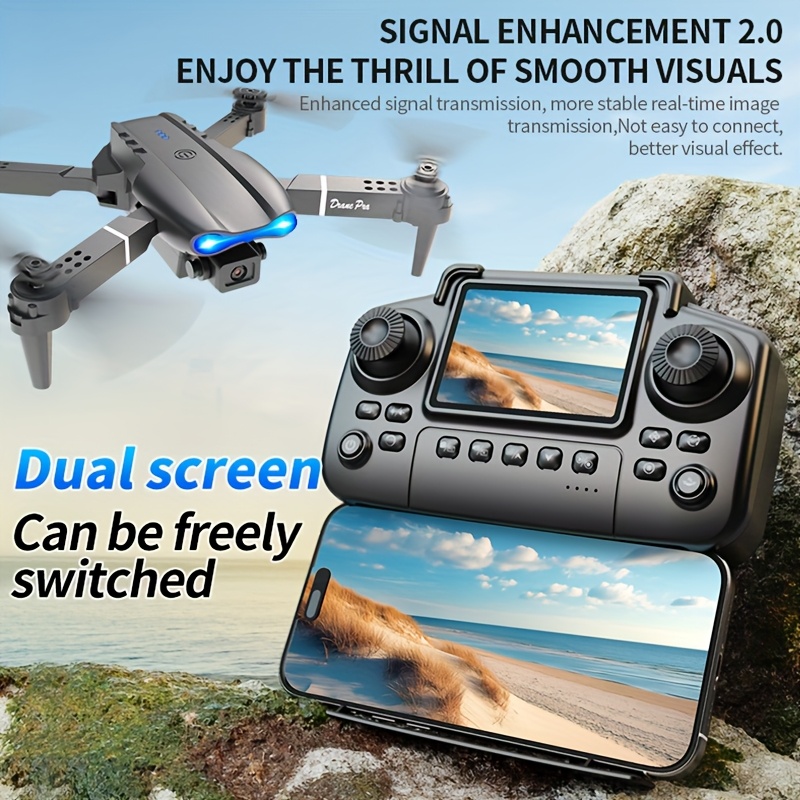 Обновленный дрон E99PRO MAX 20 – обзор и цена Drone Camera Lens