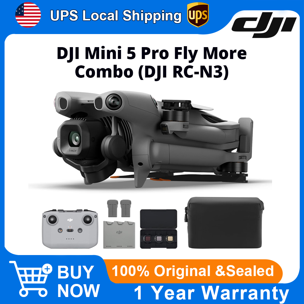 DJI Mini 5 Pro Fly More Combo  – обзор и цена Drone Camera Vlog